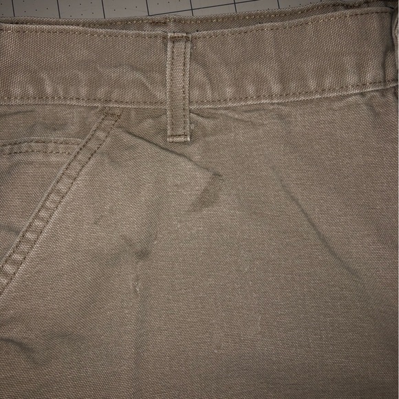 Carhartt. B11 DES. 36x30. Original Dungaree Fit. Tan color pants. - Picture 9 of 14